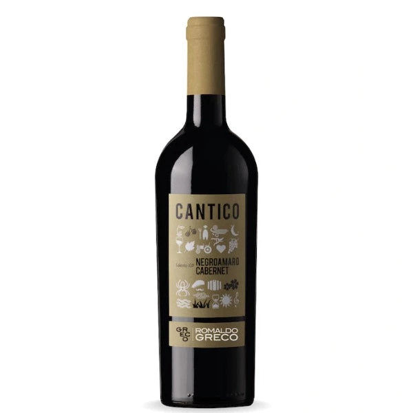 Salento IGP " Cantico" 2017 - Romaldo Greco 6 bottiglie/ 1 cartone